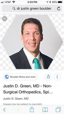 Justin D Green, MD PC - Front Range Center