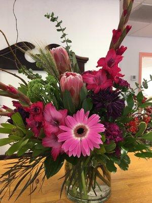 A Large Dinner Party Arrangement