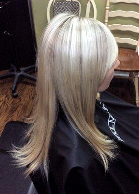 Bright Blonde Highlights