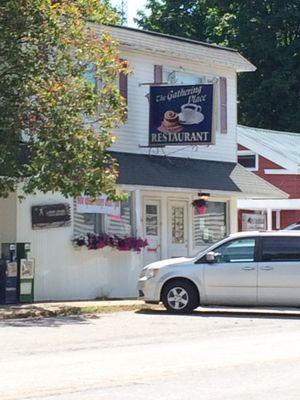 Gathering place. Cute restaurant in Howe IN