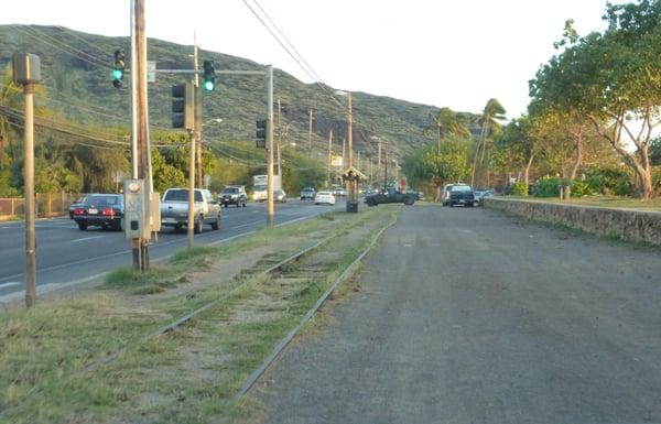 You probably drive by this all the time and don't even know the history of the village or that it was even there.  Recognize it?