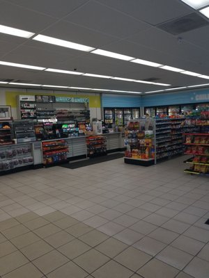 Interior of the 7-11