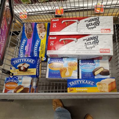 TastyKakes - Baked Deliciously Since 1914.  I hope My PA haul will fit in My SUV !  :-) 6/4/2023