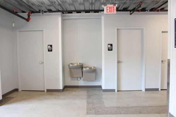 New bathrooms for tenant  use