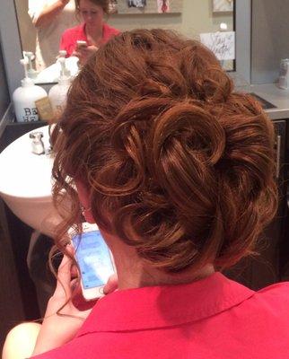 One of my favorite updo's! Carrie D.