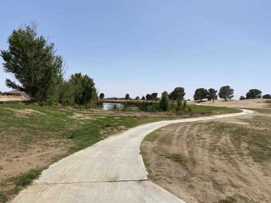 Typical cart way at the course