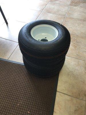 Turf tires