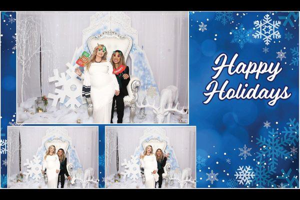 Orange County Christmas Party Photo Booth