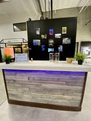 Event bar located in warehouse