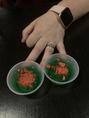 Pop rocks jello shooter