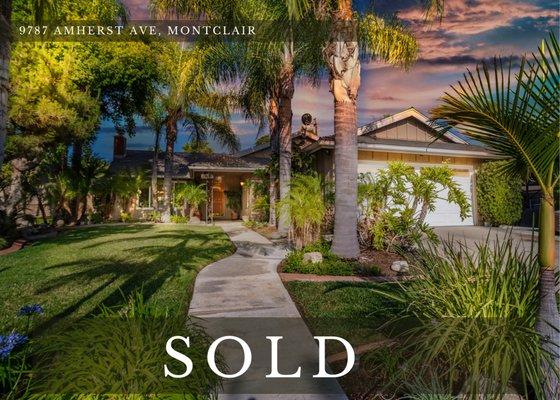 Montclair home Just Sold!