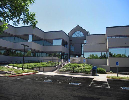 View of our building from the outside