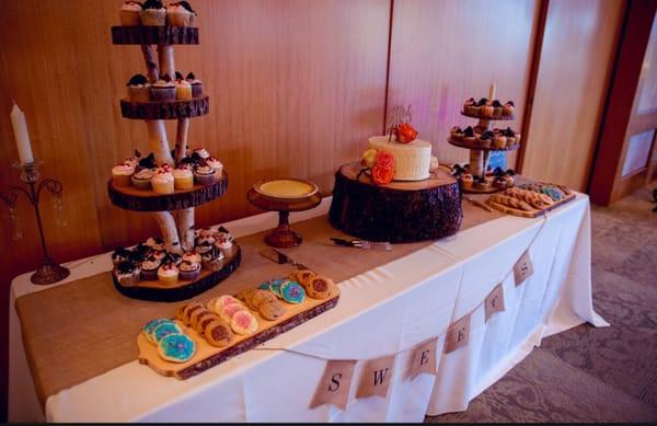 Cake decor and dessert table by Candice