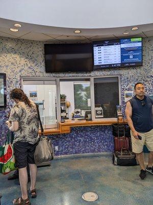 Ticket window