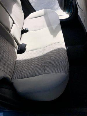 Our client is super happy with our results. $115 and 2 hours later the entire interior had been rehabbed to new.