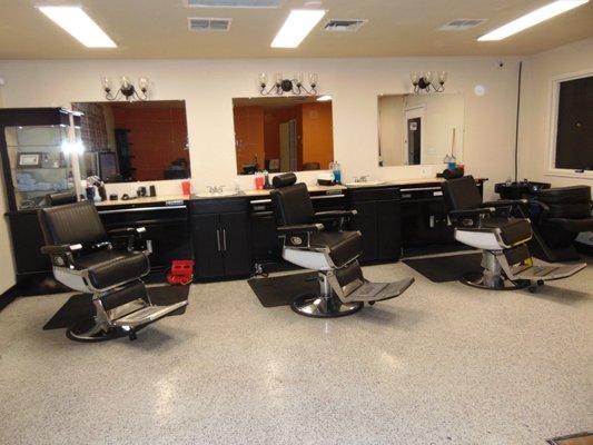 barber chairs