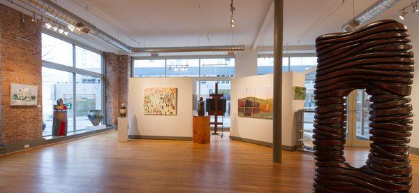 Interior - The Haen Gallery in Asheville, NC