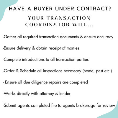 Buyer Under Contract Services