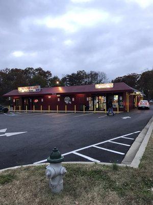 Liquor Store with drive thru serving Beer, Wine, and Liquor