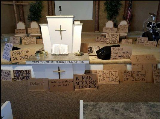 Cardboard Testimony