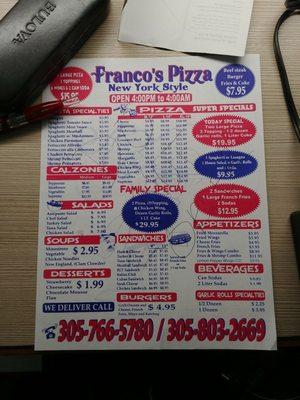 Do not order from this place if you receive the flyer...