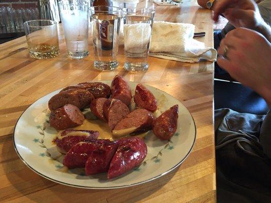 Housemade sausage will blow your mind