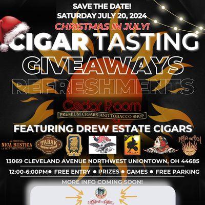 If you love Premium Cigars this event is the event for you.