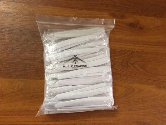 Disposable Razors.               Pack/50 Pieces   $ 15