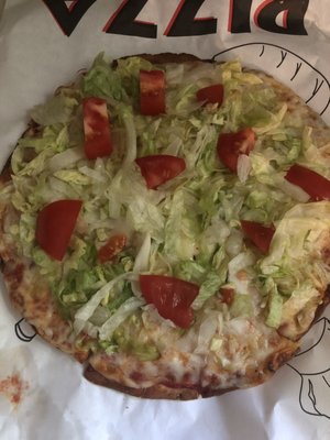 BLT on a cauliflower crust.