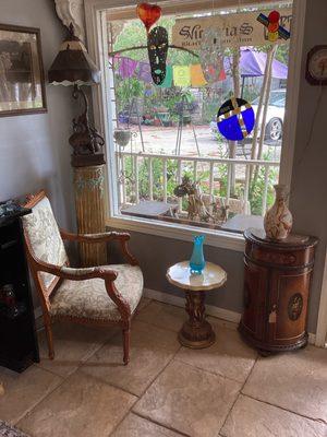 Antique Chair and Table