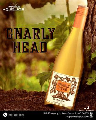 "Uncork the adventure with Gnarly Head at Vapetime Liquor Lee's Summit - where every sip is a blast!