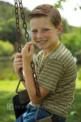 Young actor portrait