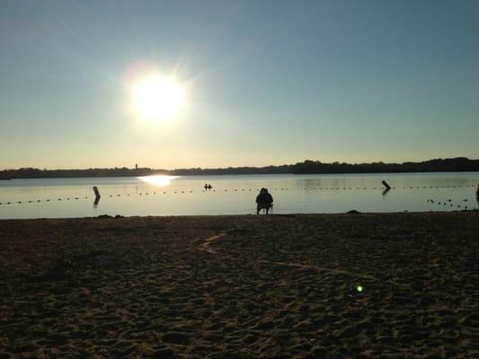 Sunset on Cedar Lake