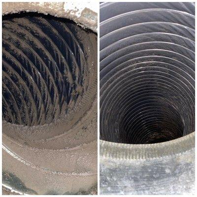 Before & After of Air Duct Cleaning