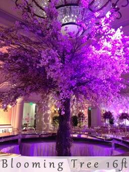 16 ft. tall Blooming Tree, this is sure to be a showstopper at your next event!