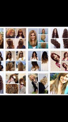 Collage of Hair