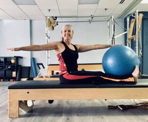 Pilates with the ball