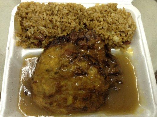 Pork egg foo young