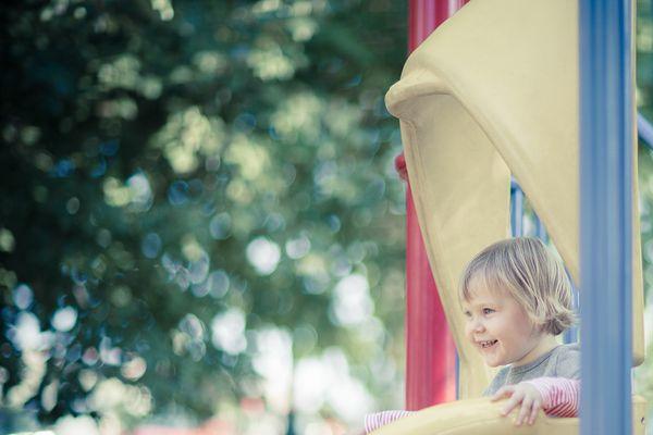 small child at playground