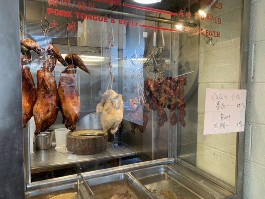 From left to right: roast duck, roast chicken, barbeque pork (12/30/19)