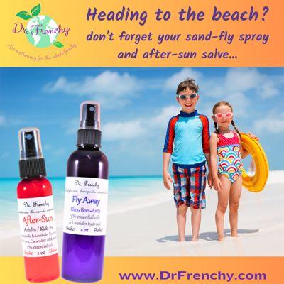 Effective bug repellents and sunburn treatment for adults and kids