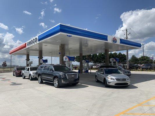 Gas station/ Diesel E-85 available