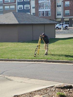 Surveying in a neighborhood