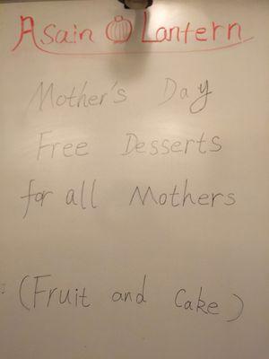 Mother's Day Special