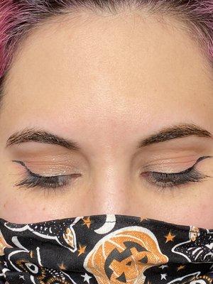 Post brow wax - used starpil starsoft hypoallergenic soft wax