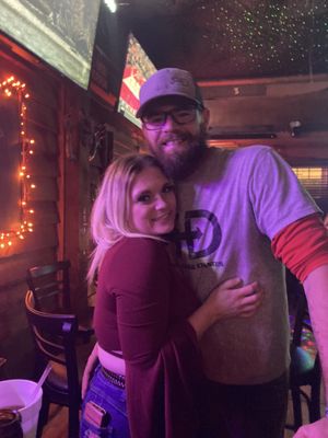 My beautiful niece and boyfriend Jess. They met at Rascals