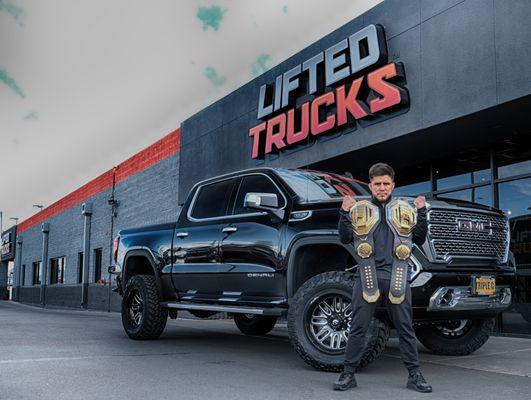 Lifted Trucks Customer, Henry Cejudo