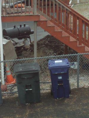 Trash, concrete, sand is an ecosystem for mice under the deck of 46 Cedar Street, Mattapan, MA 02126 . Mice are wild in the neighborhood.