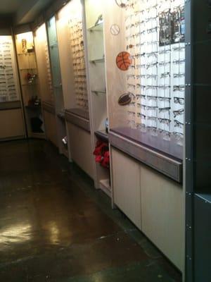 Eyewear wall