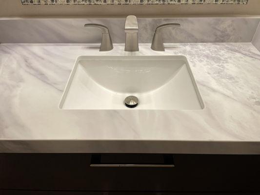 Bathroom counter top